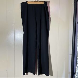 Eileen fisher Italian yard black side zip pants M